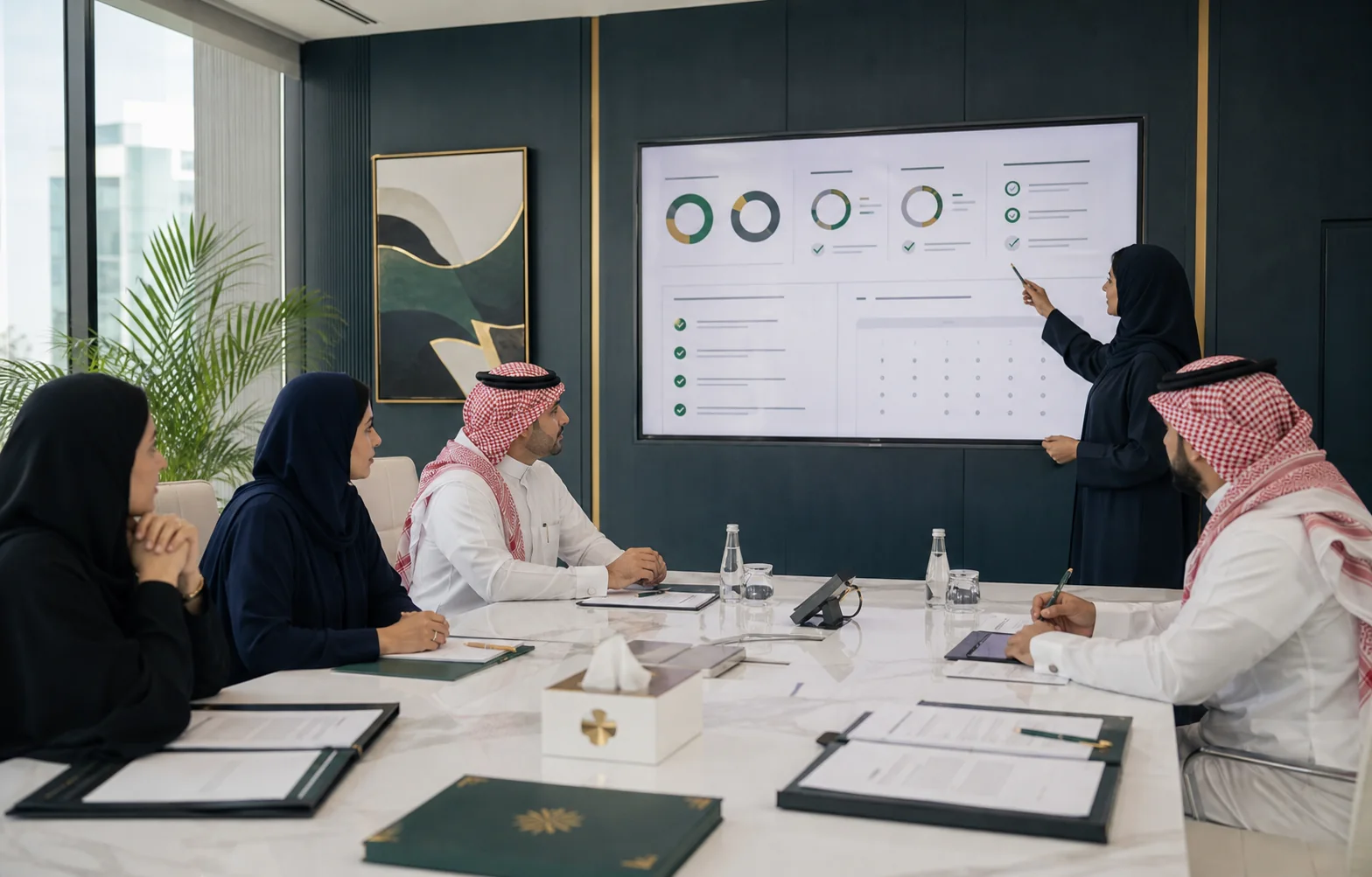 لجنة حوكمة في جمعية سعودية تراجع مؤشرات الامتثال والسياسات والأدلة