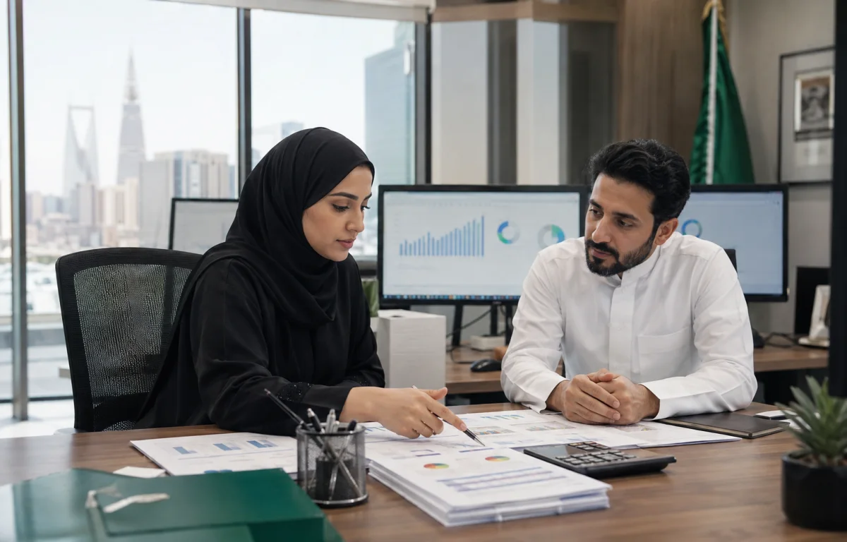 محاسبون سعوديون يراجعون التقارير المالية للجمعية